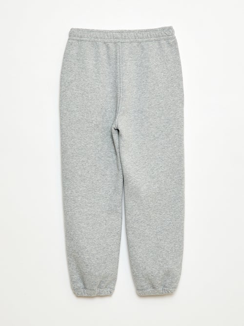 Pantalon de jogging uni avec 2 poches - Kiabi