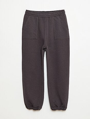 Pantalon de jogging uni avec 2 poches