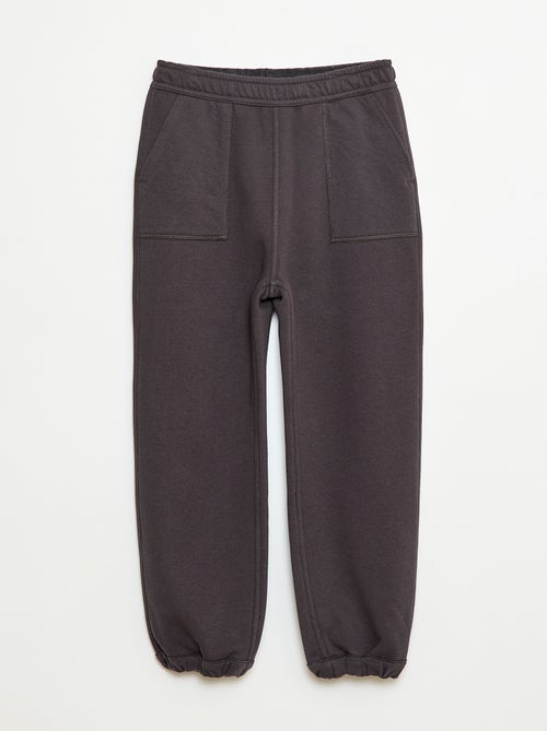 Pantalon de jogging uni avec 2 poches - Kiabi Pantalon de jogging uni avec 2 poches - Kiabi