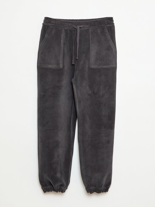 Pantalon de jogging uni avec 2 poches - Kiabi Pantalon de jogging uni avec 2 poches - Kiabi