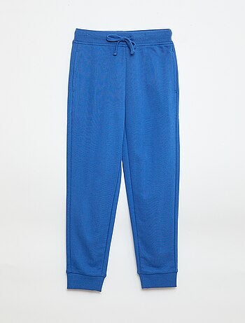 Pantalon de jogging uni avec taille élastiquée