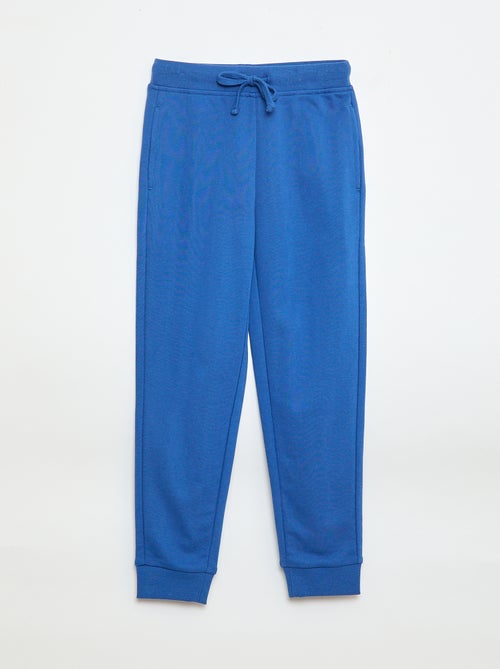Pantalon de jogging uni avec taille élastiquée - Kiabi