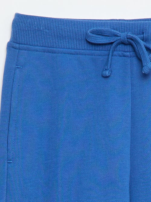 Pantalon de jogging uni avec taille élastiquée - Kiabi
