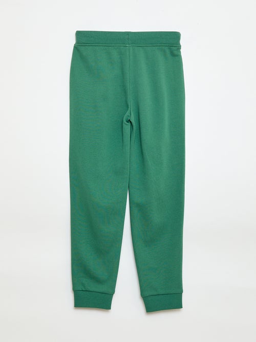 Pantalon de jogging uni avec taille élastiquée - Kiabi