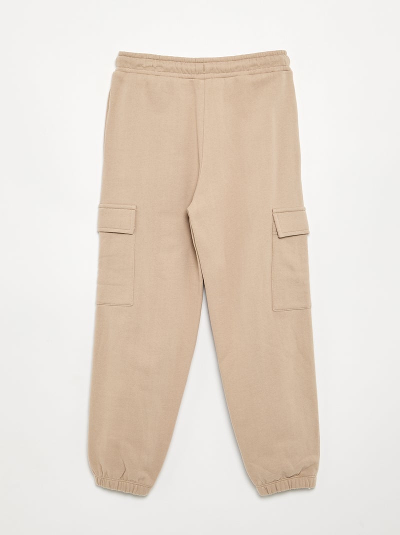 Pantalon de jogging uni Beige - Kiabi