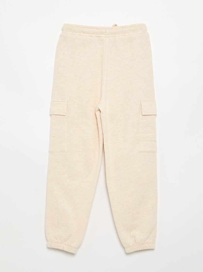 Pantalon de jogging uni Beige - Kiabi