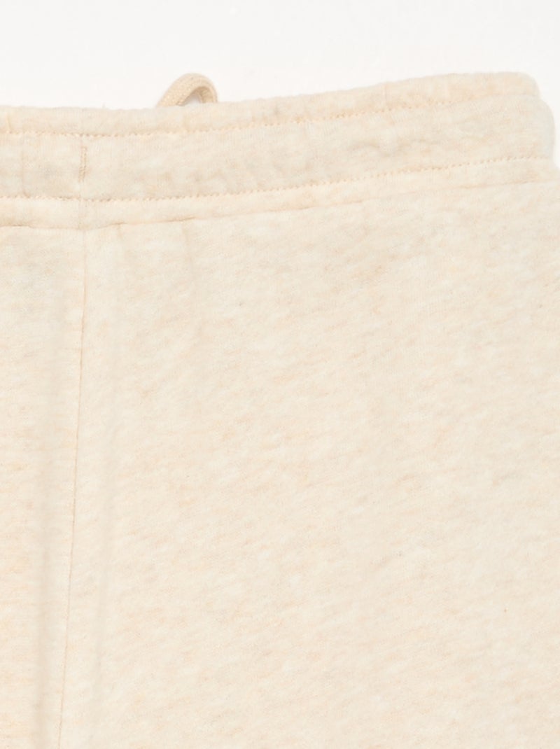 Pantalon de jogging uni Beige - Kiabi
