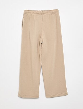 Pantalon de jogging uni en French Terry