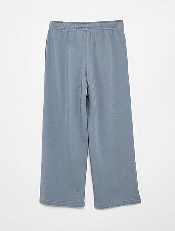 Pantalon de jogging uni en French Terry