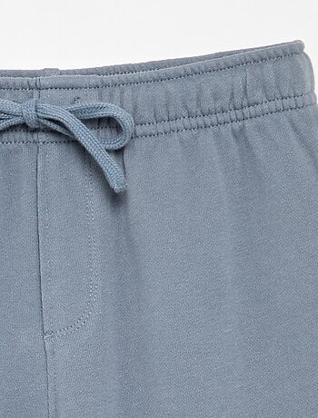 Pantalon de jogging uni en French Terry