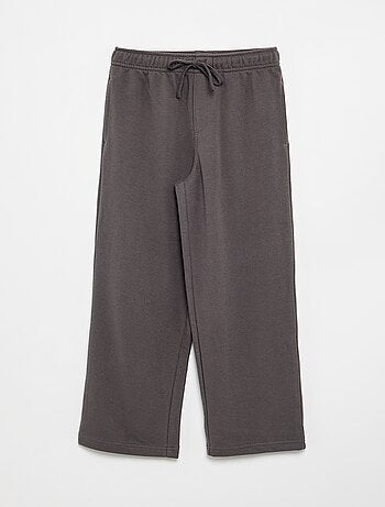 Pantalon de jogging uni en French Terry