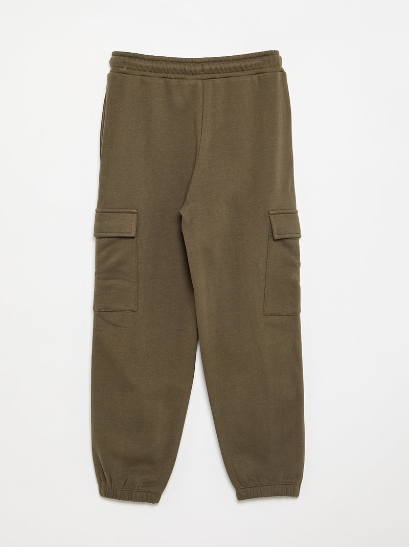 Pantalon de jogging uni Kaki - Kiabi