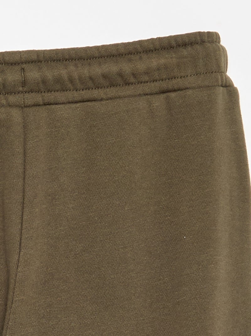 Pantalon de jogging uni Kaki - Kiabi