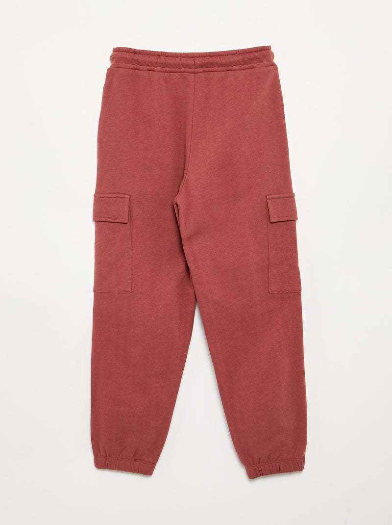Pantalon de jogging uni Marron - Kiabi
