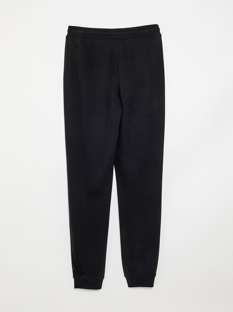 Pantalon de jogging uni Noir - Kiabi