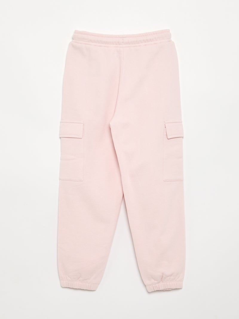 Pantalon de jogging uni Rose - Kiabi