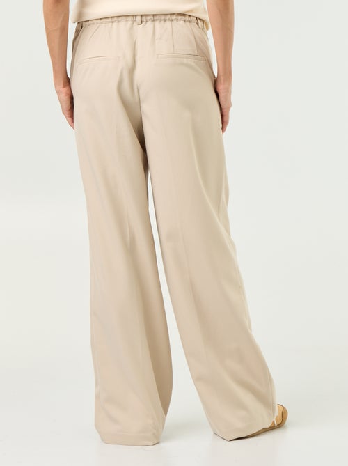 Pantalon de maternité à pinces - Kiabi Pantalon de maternité à pinces - Kiabi