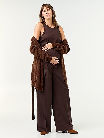 Pantalon de maternité à pinces