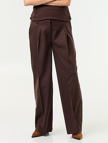 Pantalon de maternité à pinces