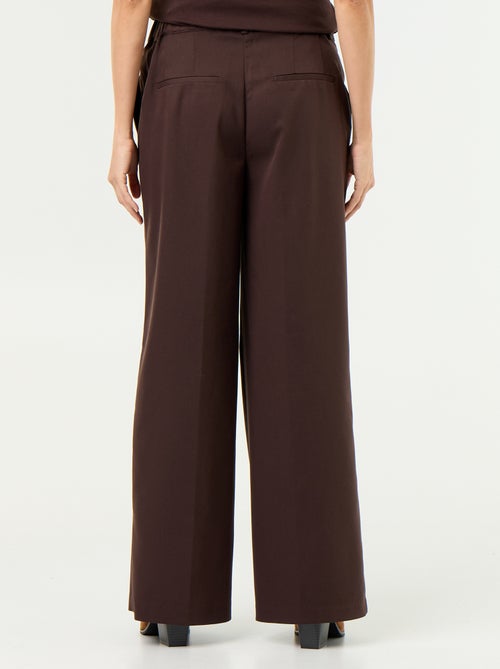 Pantalon de maternité à pinces - Kiabi Pantalon de maternité à pinces - Kiabi