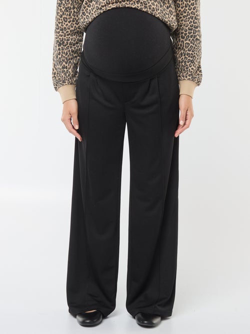 Pantalon de maternité coupe droite - Kiabi