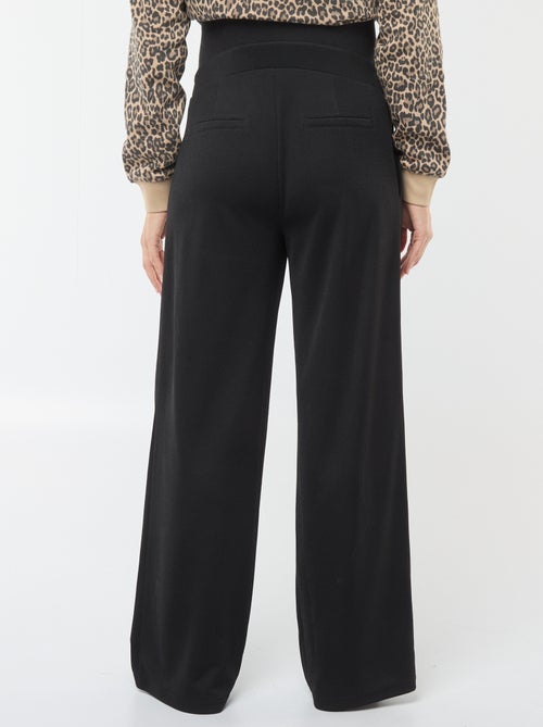 Pantalon de maternité coupe droite - Kiabi
