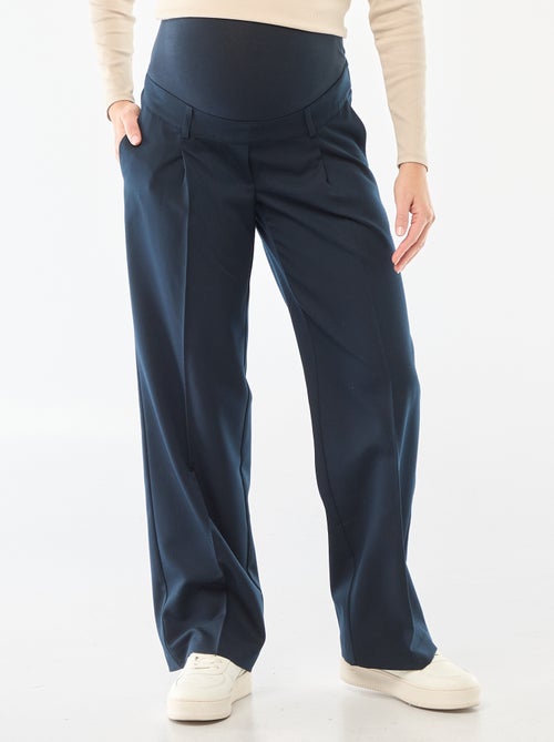 Pantalon de maternité coupe large de maternité - Kiabi