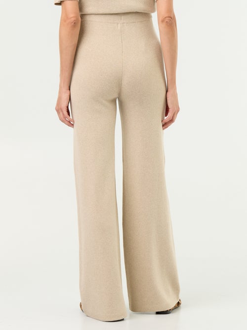 Pantalon de maternité large en maille - Kiabi Pantalon de maternité large en maille - Kiabi
