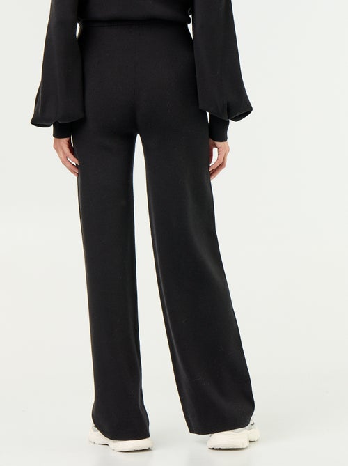 Pantalon de maternité large en maille - Kiabi