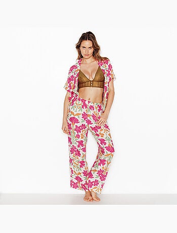 Pantalon de pyjama 7/8ème juillet - rougegorge lingerie