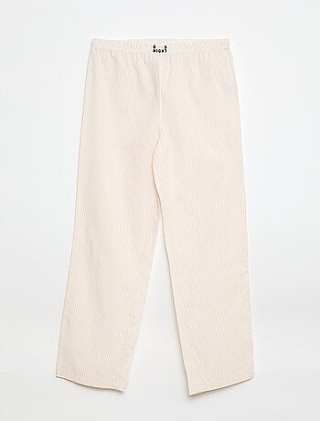 Pantalon de pyjama à motif