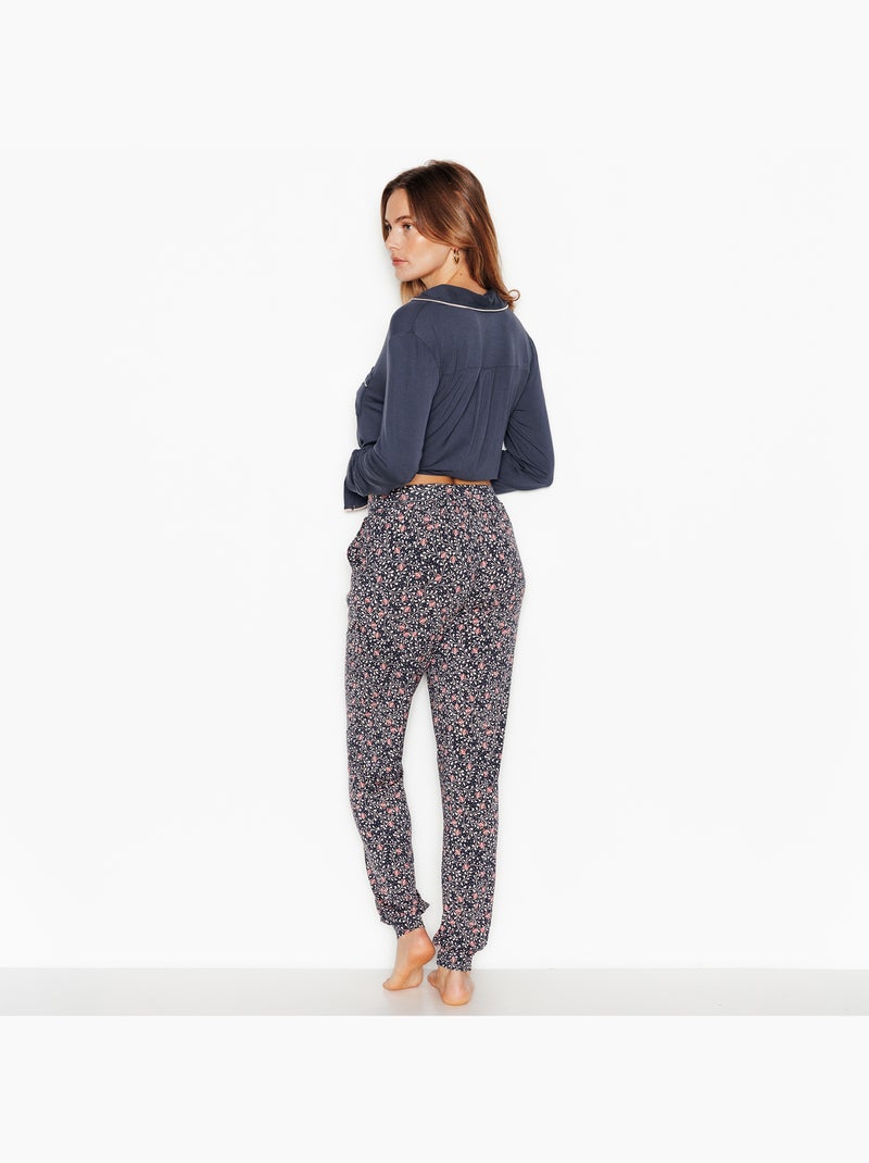Pantalon de pyjama camille - rougegorge lingerie Gris Rose - Kiabi