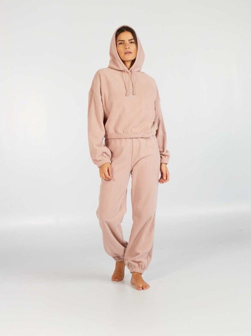 Pantalon de pyjama en polaire SHAD_GRAY - Kiabi