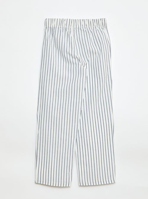 Pantalon de pyjama en popeline - Kiabi