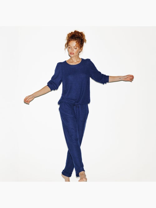 Pantalon de pyjama gaufrette - rougegorge lingerie - Kiabi