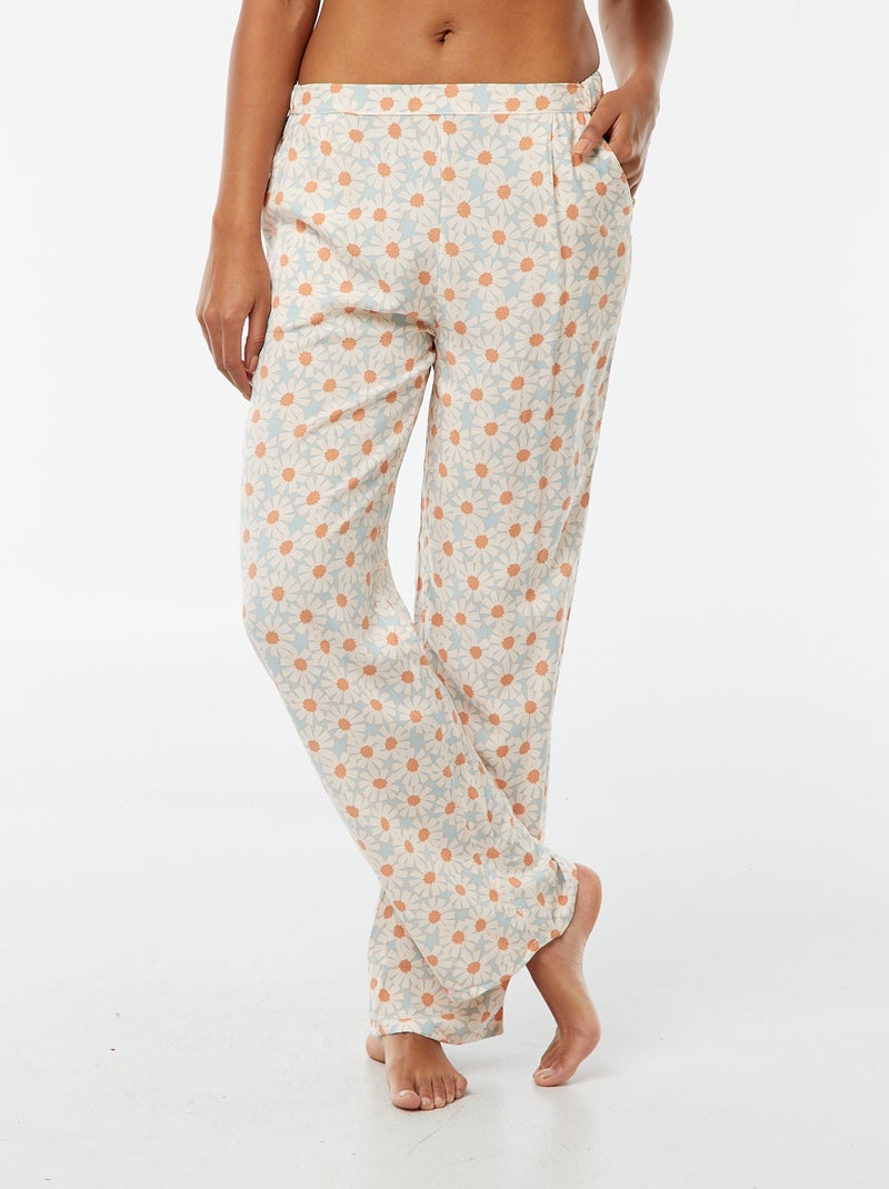 Pantalon de pyjama large BLEU - Kiabi
