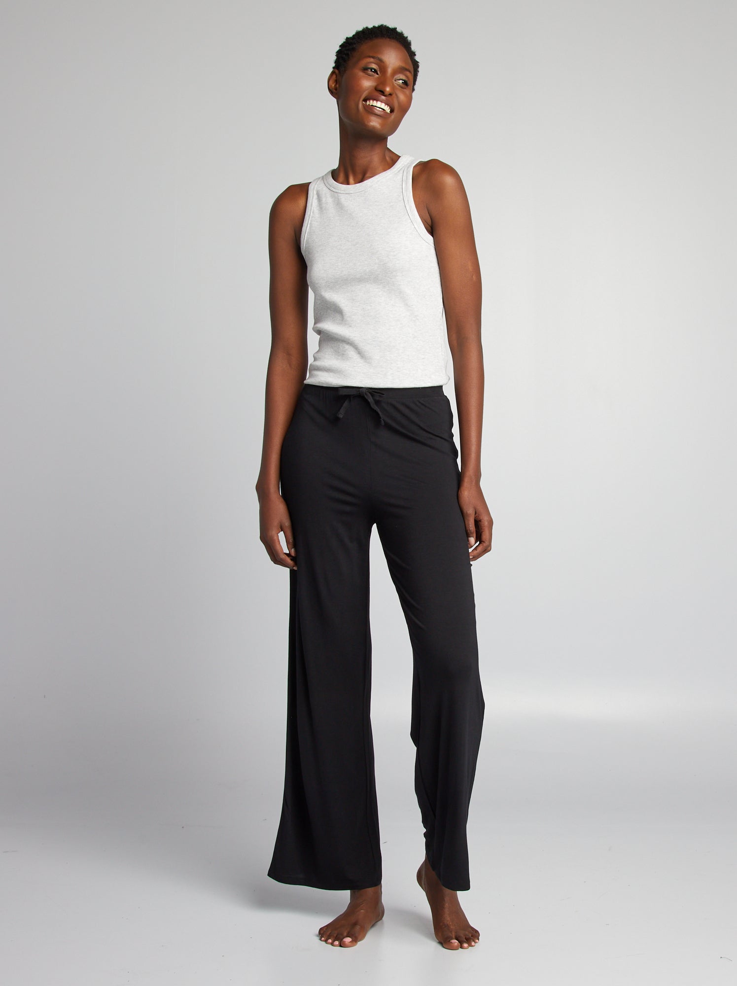 Pantalon fluide et large femme