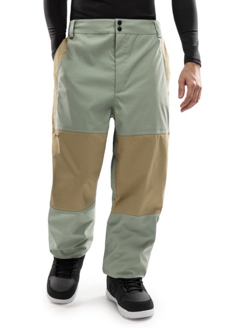 Pantalon de snowboard oversize homme homme p4 yama olive - Kiabi