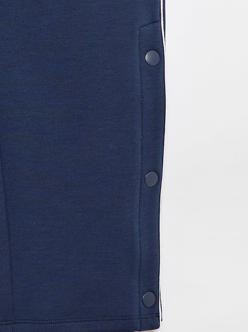 Pantalon de sport - Collection facile à enfiler Bleu - Kiabi