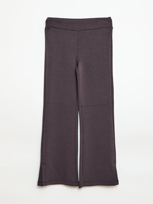 Pantalon de sport coupe flare - Kiabi