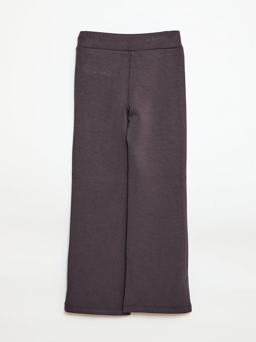 Pantalon de sport coupe flare - Kiabi