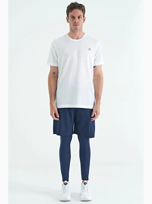 Pantalon de sport homme skinny taille haute en maille tommy - Kiabi
