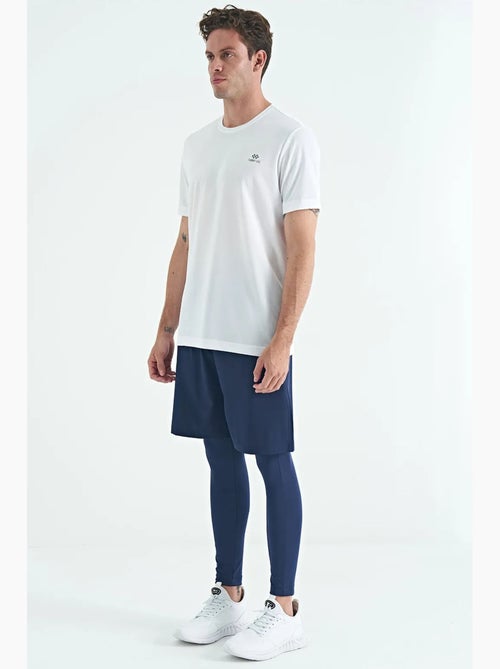 Pantalon de sport homme skinny taille haute en maille tommy - Kiabi