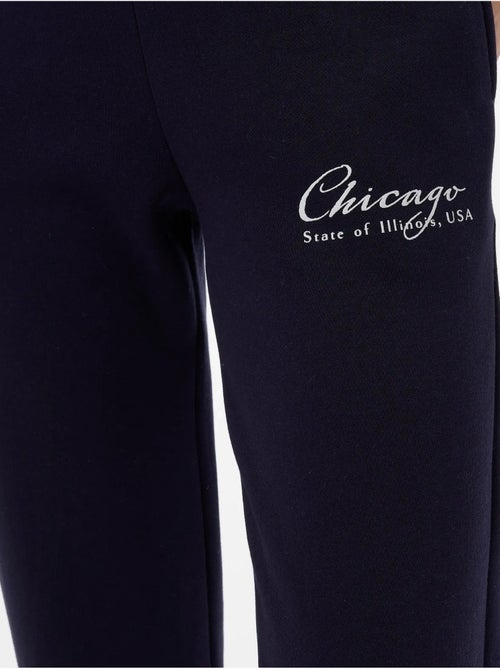 Pantalon de survêtement à taille élastique hiccup - Kiabi Pantalon de survêtement à taille élastique hiccup - Kiabi