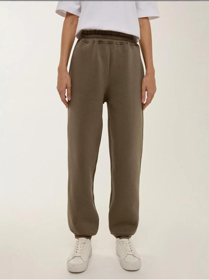 Pantalon de survêtement basique à taille élastique hiccup Gris - Kiabi