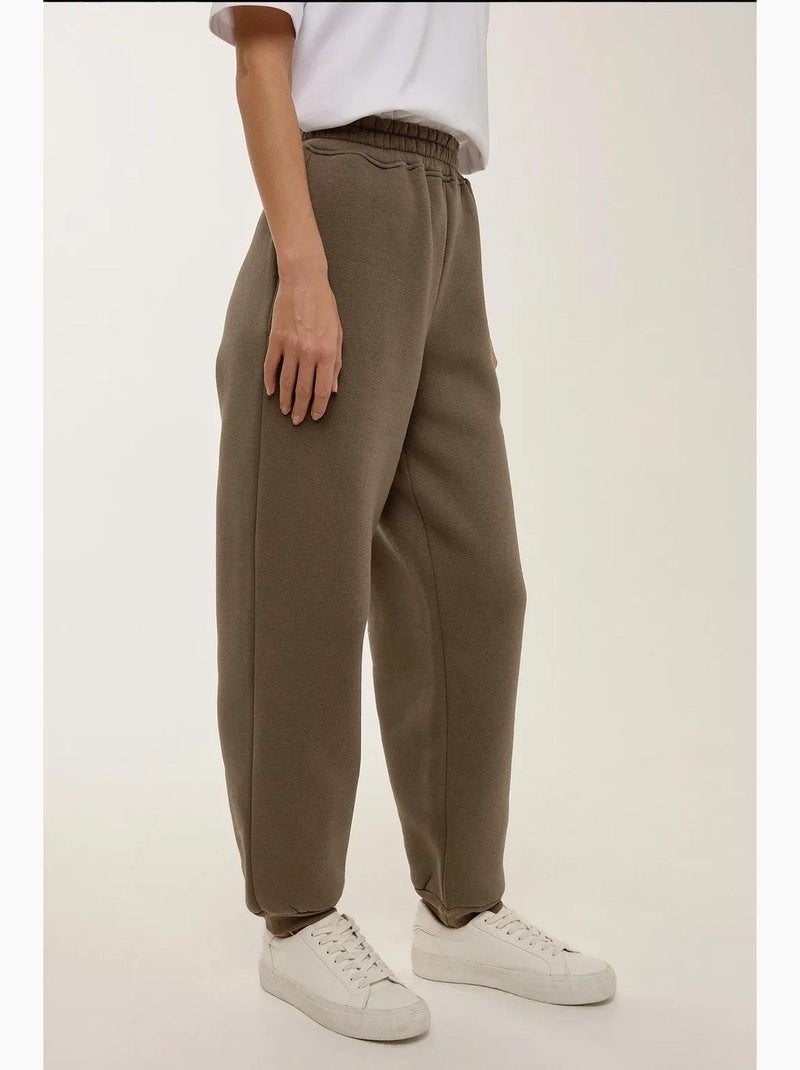 Pantalon de survêtement basique à taille élastique hiccup Gris - Kiabi