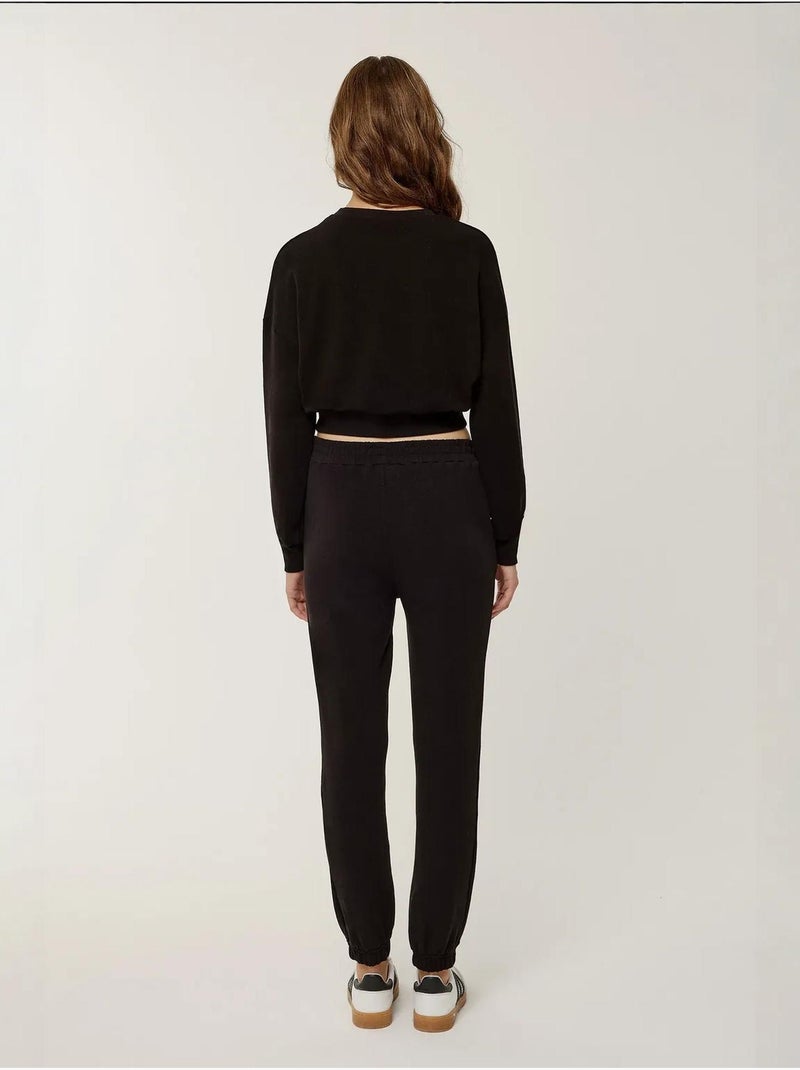 Pantalon de survêtement basique hiccup Noir - Kiabi