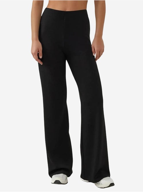 Pantalon de survêtement coupe droite en modal, coupe décontractée hiccup - Kiabi Pantalon de survêtement coupe droite en modal, coupe décontractée hiccup - Kiabi
