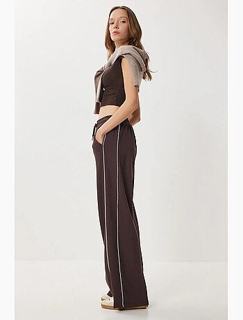 Pantalon de survêtement en maille de coton coupe classique istanbul