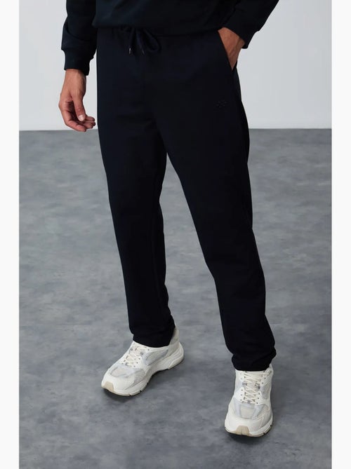 Pantalon de survêtement homme coupe regular en coton mélangé tommy - Kiabi